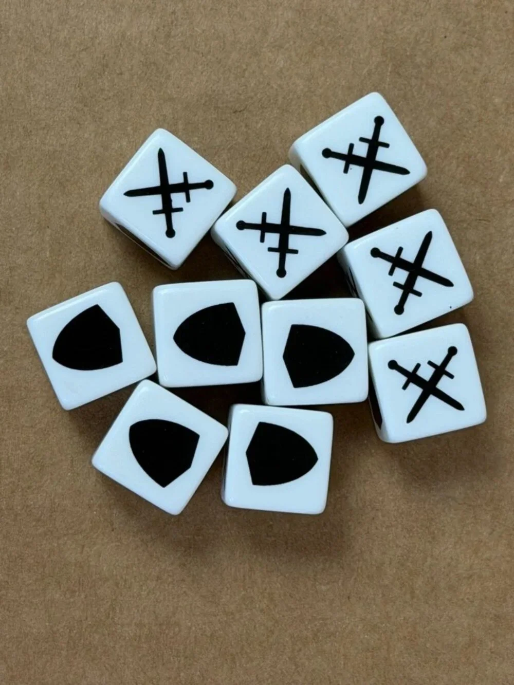 Magic the Gathering Arena of the Planeswalkers 10 Combat Dice REPLACEMENT Pieces
